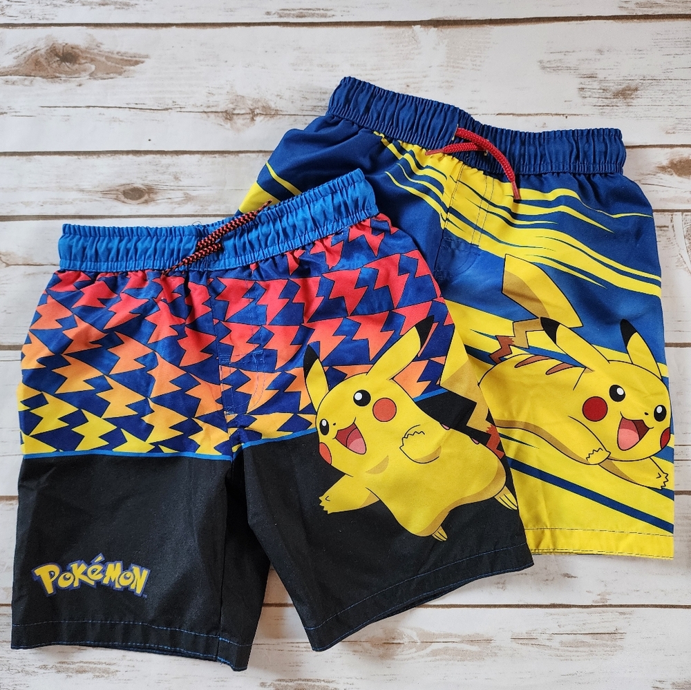 Pokémon Little Boys Swim Trunks
